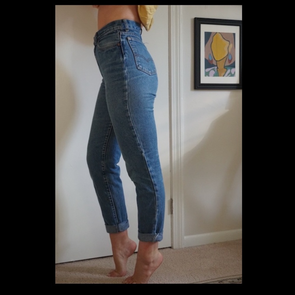 Vintage High Waisted Levi Jeans